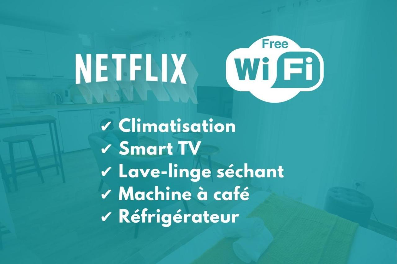 Joli Studio Climatise 'Alma 4' - Coeur De Beziers - Wifi Fibre - Netflix Esterno foto
